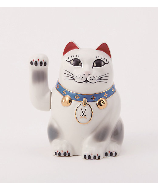 招き猫（ブルー） | MEISSEN/マイセン | 三越伊勢丹オンラインストア