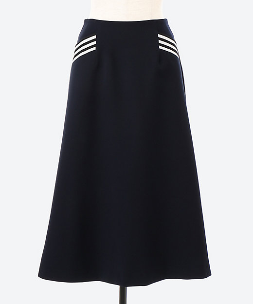 別注／定番BORDER POCKET TWILL SKIRT