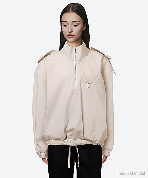 ブルゾン Half－zip Windbreaker Jacket