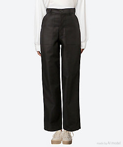 BACK SATIN BAKER PANTS 25SS／13317