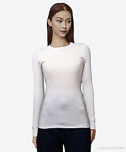 WIDE RIBBED POLO SWEATER 25SS／11385