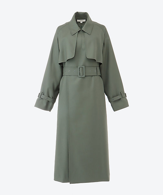 WOOL TRENCH COAT | HYKE (Women)/ハイク | 三越伊勢丹