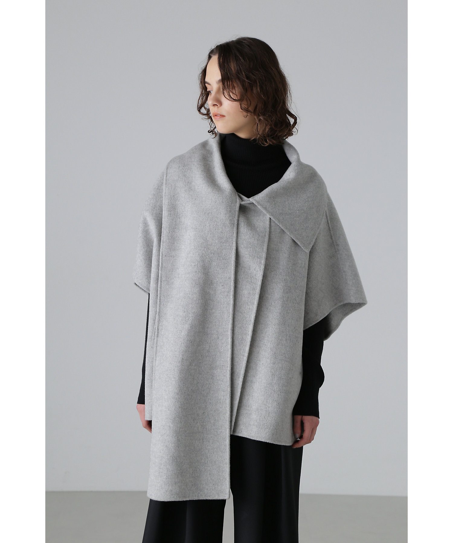 ピュアカシミヤポンチョ（5314250904） | ADORE (Women