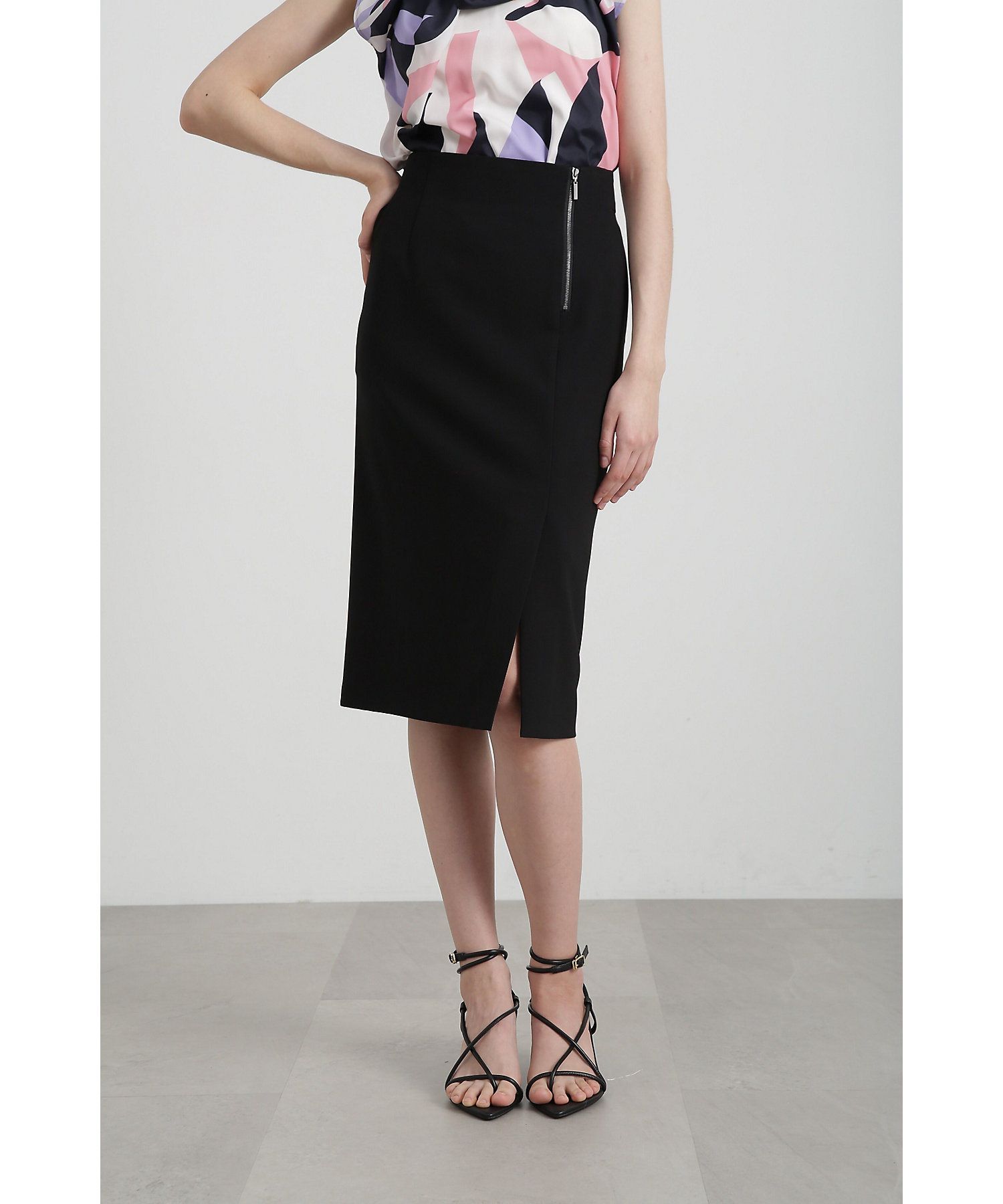 ◇ファスナータイトスカート（0314220705） | PINKY&DIANNE