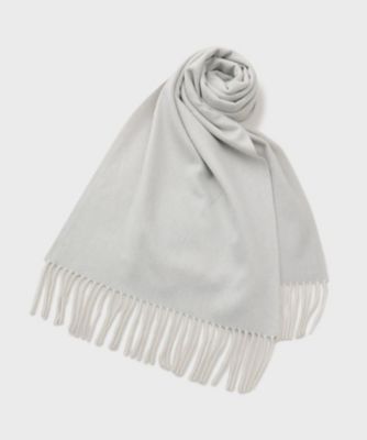 洗えるベビーカシミヤ】 ベビーカシミヤ無地マフラー