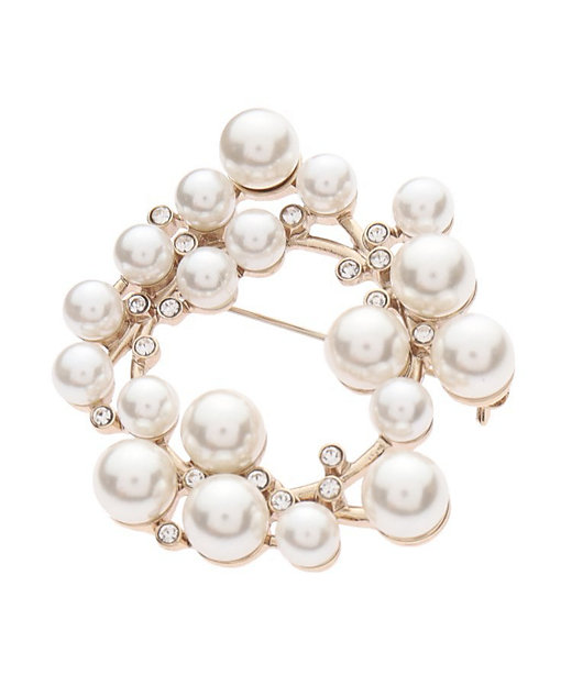 追加／フォーマル対応】フェイクパールブローチ（2002206732