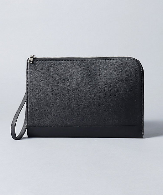 L字クラッチバッグ【冠婚葬祭／ビジネス／セレモニー／パーティー