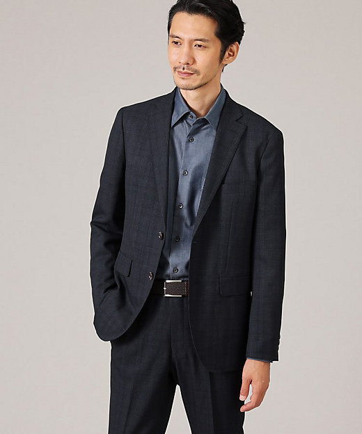 ストレッチ グレンチェック ジャケット（2002276348