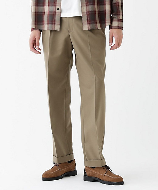 THE FLAGSHIP】コットンウール チノクロス パンツ