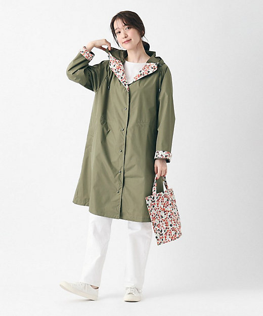 大人気！収納用トートバッグ付き】レインコート ANCROFT