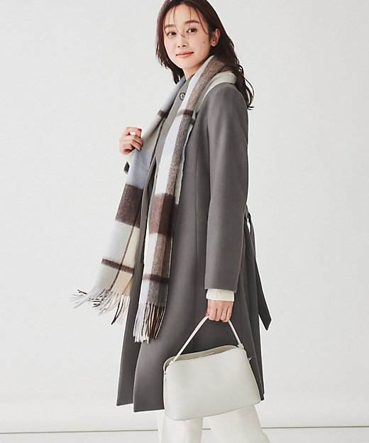 日本製】2WAYスタンドカラーロングコート（2002298209