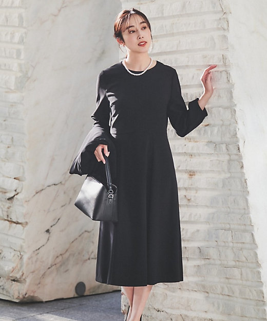 ワンピース THE TOE Bellevue Dress black Bellevue Dress – THE TOÉ