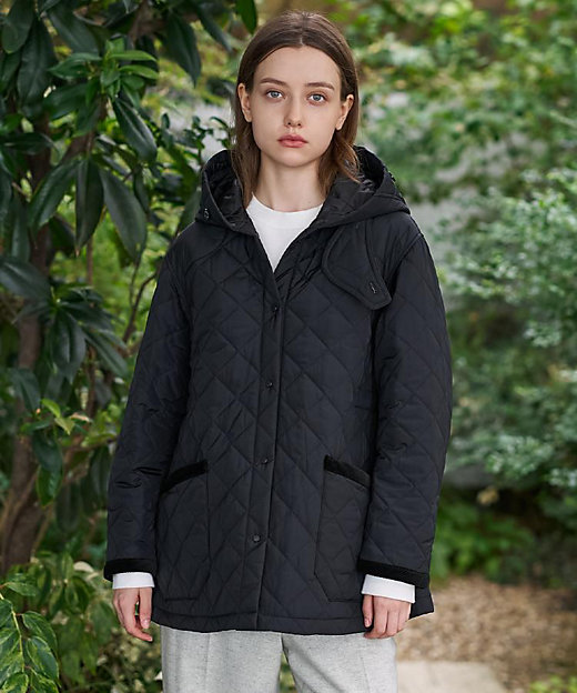 otonaMUSE 11月号掲載】レインキルティングブルゾン