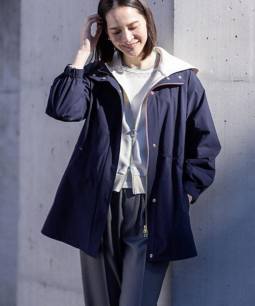 ストレッチタフタミドル丈パーカー（2002588271） | Reflect