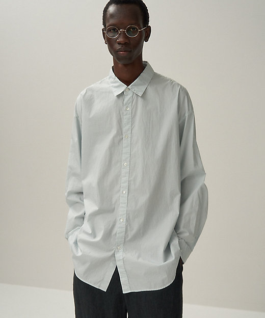 COTTON LAWN ｜ オーバーサイズシャツ － UNISEX