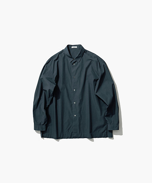 SHRINK COTTON LAWN ｜ ワイドシャツ － UNISEX