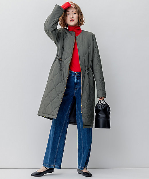 撥水加工】 中綿 ロング パディング アウター（CMWOSW0410