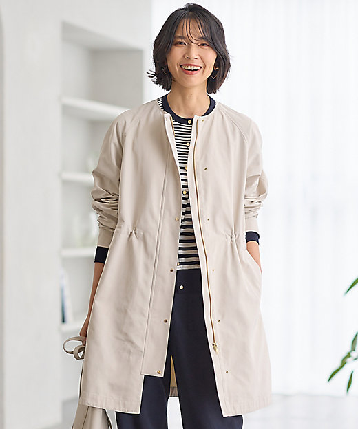 撥水加工】ライトツイル ノーカラーコート（CMWWCS0206