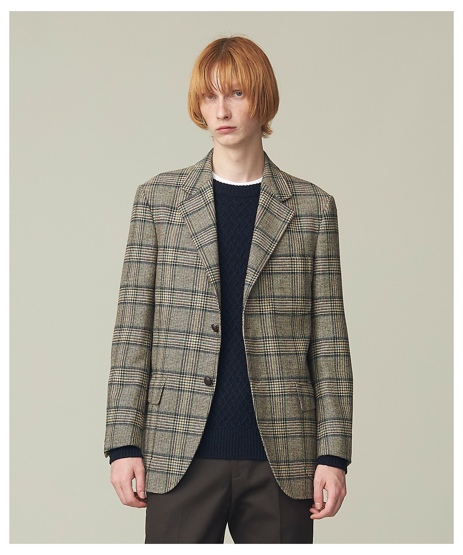 FOX BROTHERS】アイビーツイード ジャケット