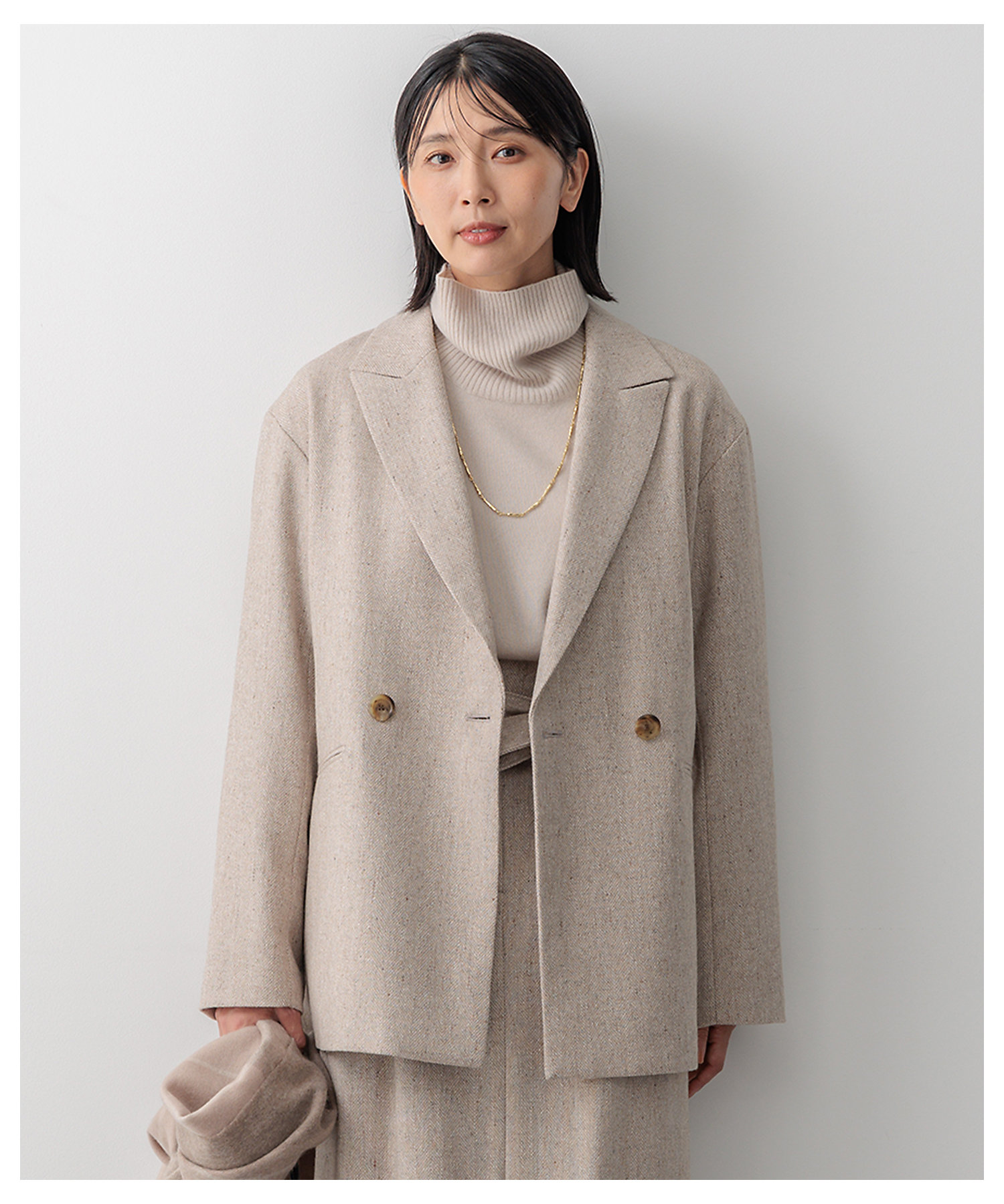 ヘリンボーンループツイード ジャケット（JKWWCW0409） | 23