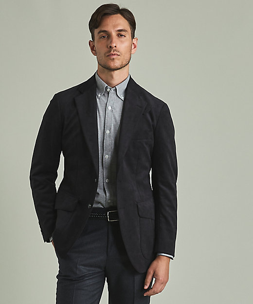 イージーケア】ウルトラスエードサファリジャケット