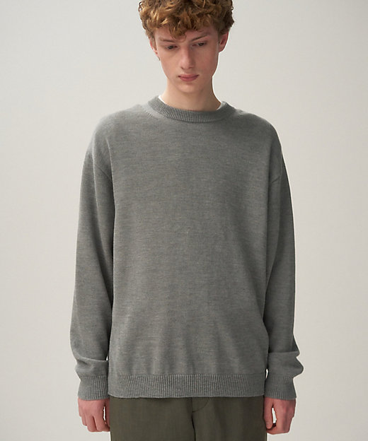 WOOL WASHI ｜ クルーネックセーター － UNISEX