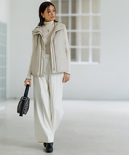 新色追加】エクストラファインメリノリブ タートルネックプルオーバー