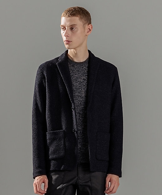 ストロータックステッチ ニットジャケット（KRJHCA0202