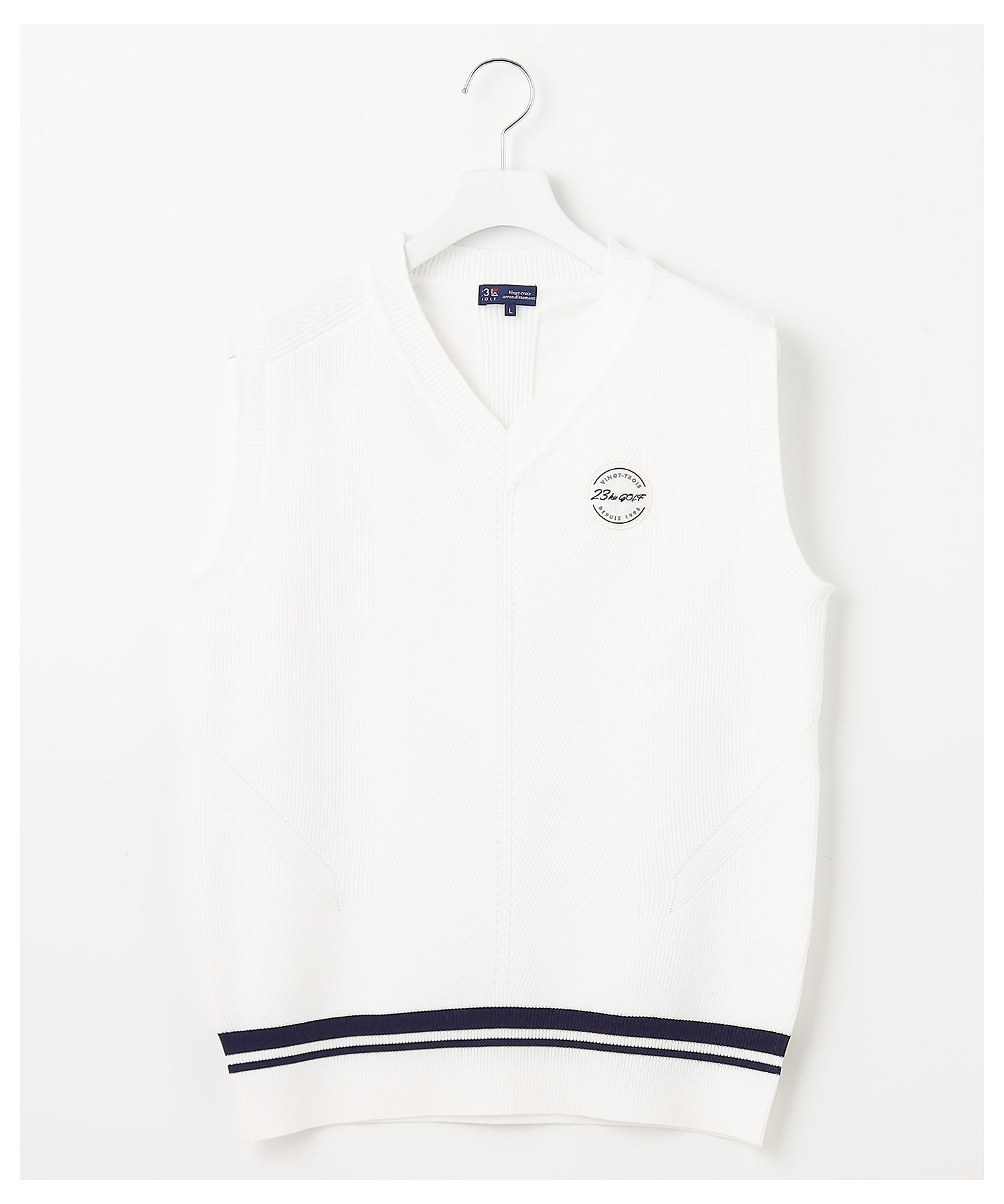 MEN】【ウォッシャブル】ニット ベスト（KRVTCS0305