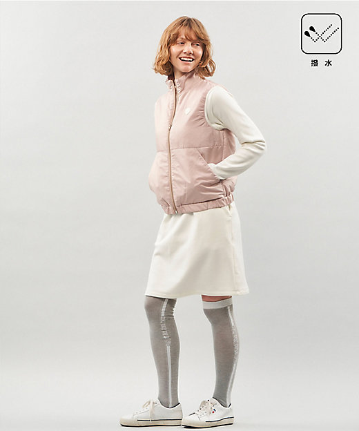 数量限定！お得セット【WOMEN】撥水ベスト付 ワンピース 着回し力