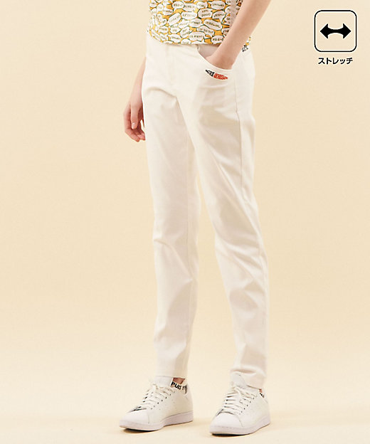 WOMEN】【ストレッチ】アポロック ベーシックパンツ