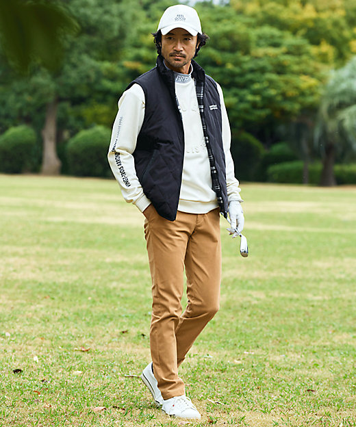 MEN】【ストレッチ】コーデュロイ カラーパンツ