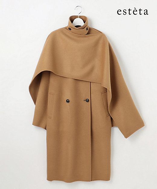 GROUND Y W/E ギャバ ケープコート GROUND Y W/E ギャバ ケープコート