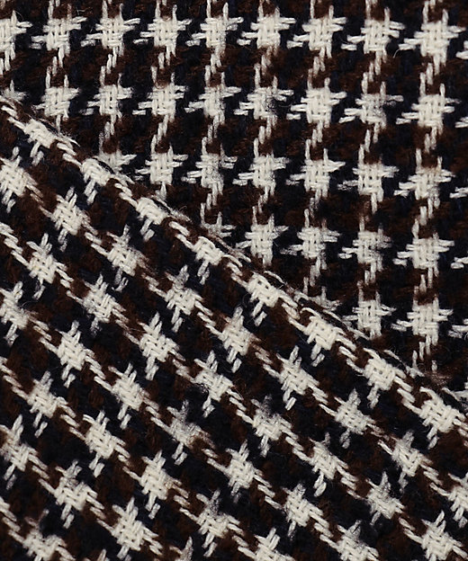 チェック ツイード ノーカラーコート（SCWOSW0509） | 23区