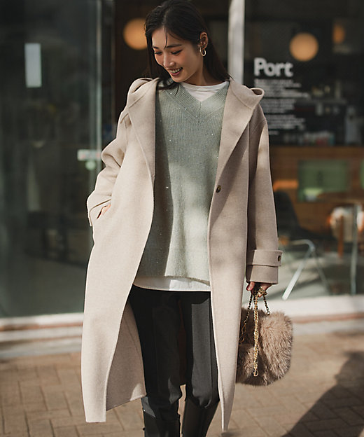 滝沢眞規子さん着用／VERY掲載】MANTECOPureリバー