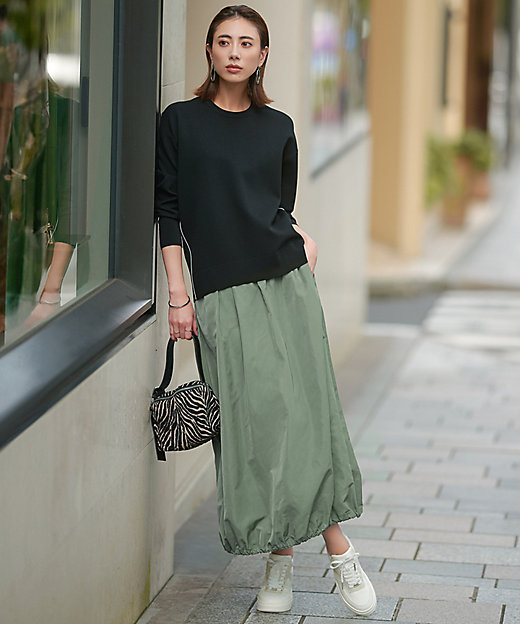 エステルメモリータフタ バルーンスカート（SKCMGA0316