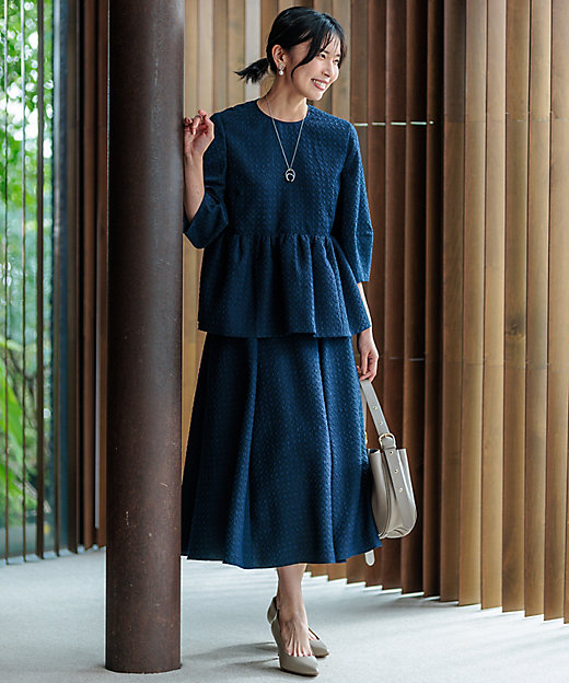 ulikasanctus ウルリカサンサスBrace pintuck スカート ulikasanctus