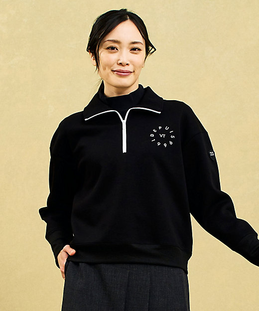 WOMEN】ハーフジップスウェット（TOVLGS0204） | 23区