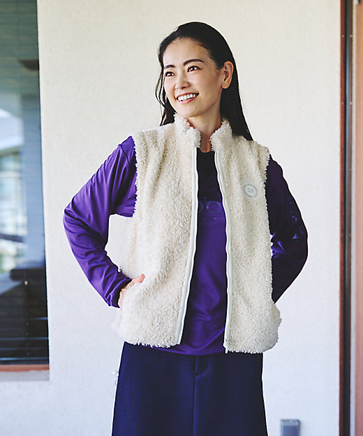 WOMEN】ボアベスト（VJVLCW0408） | 23区GOLF/ニジュウ