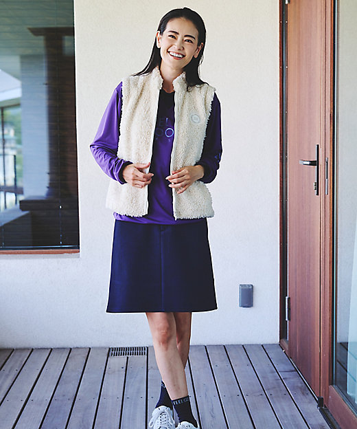 WOMEN】ボアベスト（VJVLCW0408） | 23区GOLF/ニジュウ