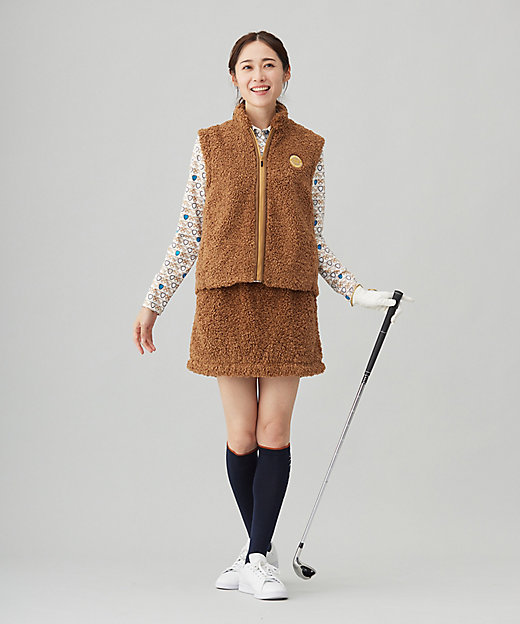 WOMEN】ボアベスト（VJVLCW0408） | 23区GOLF/ニジュウ