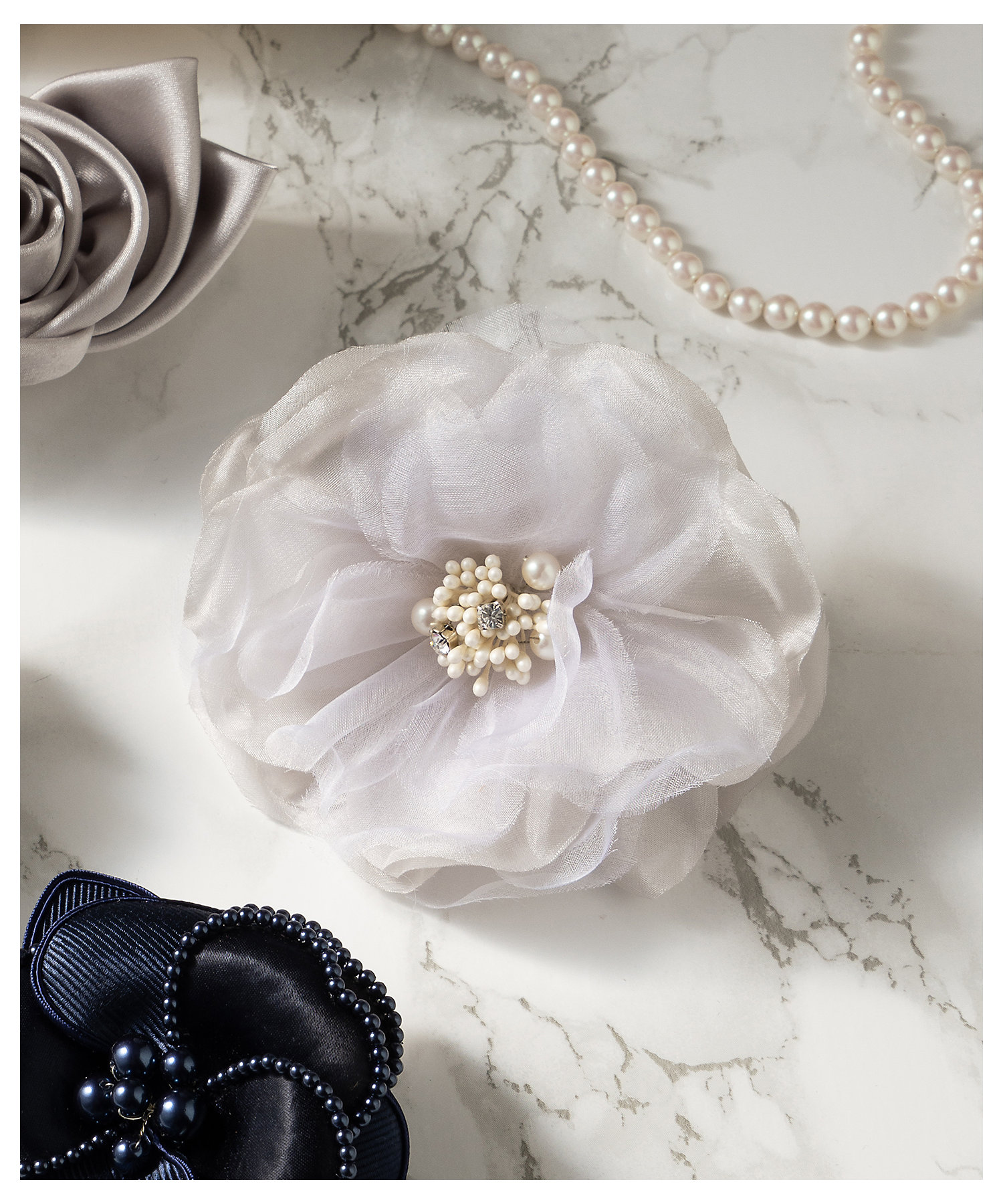 シルク コサージュ（ZZ3DCS0002） | 23区 (Women)/ニジュウ