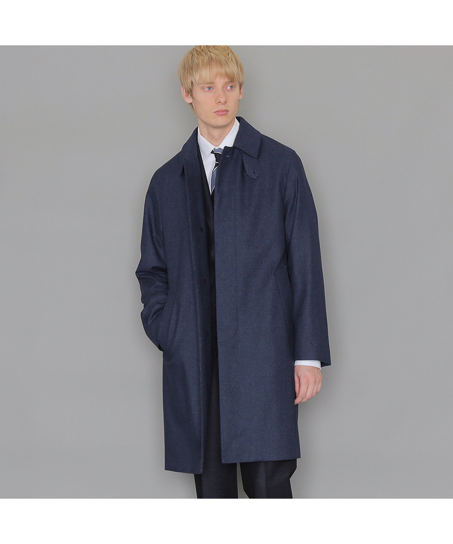 D'URBAN 定価15万 極美品 ライナー付ステンカラーコート ロロピアーナ