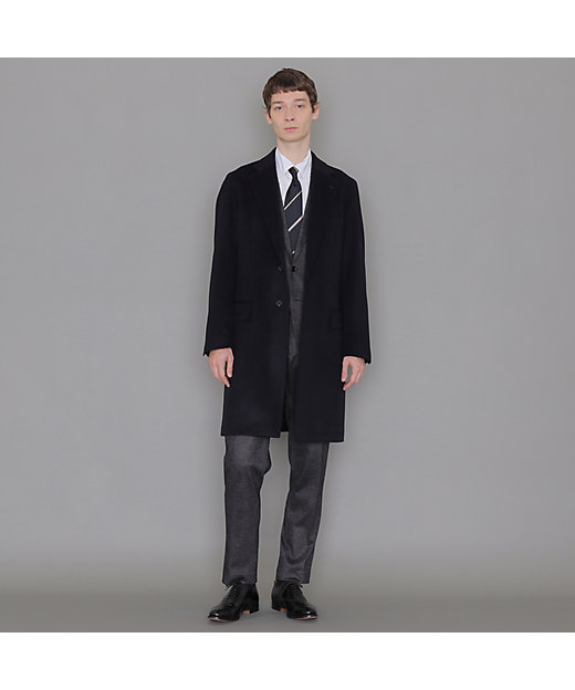 yotさまMACKINTOSH チェスターコート ウールカシミヤ グレー 40 yot