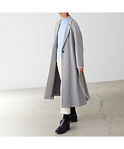 カシミヤノーカラーコート【25年11月カタログ】 | Leilian (Women