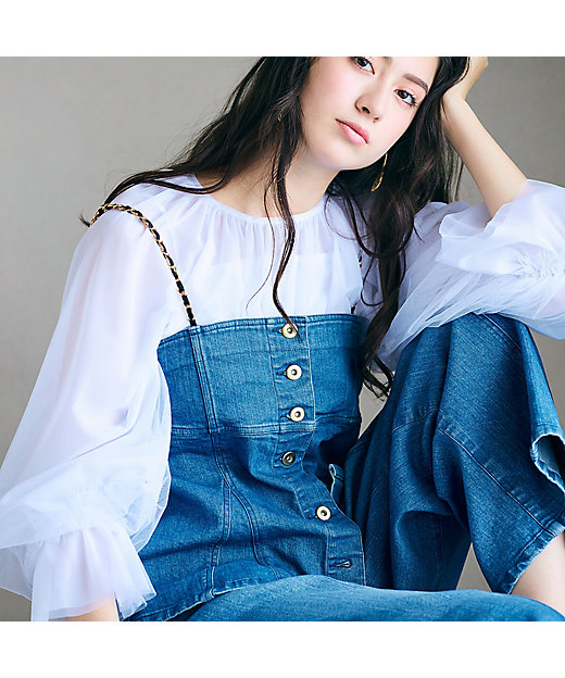 デニムキャミソールビスチェ（83032515） | Rose Tiara (Women