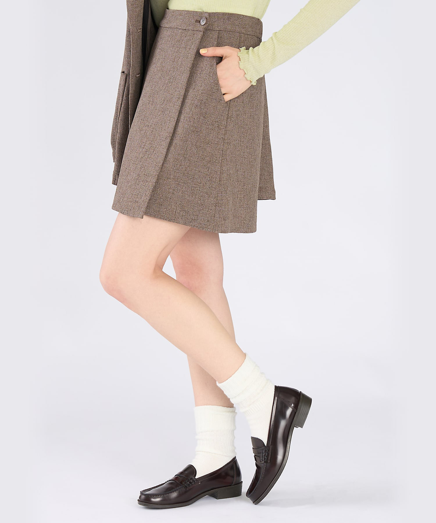 duex mi ナイロンミニスカート duex mi ナイロンミニスカート DEUX MI