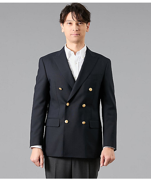 HERITAGE CLOTH トロピカル ダブルブレストブレザー