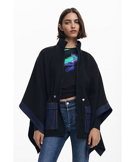 デニムポンチョ 25WAIA15 | Desigual (Women)/デシグアル