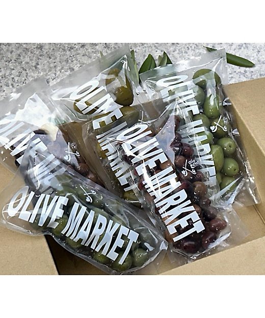 ☆種つきオリーブ5種詰合せ | オリーブマーケット/オリーブマーケット
